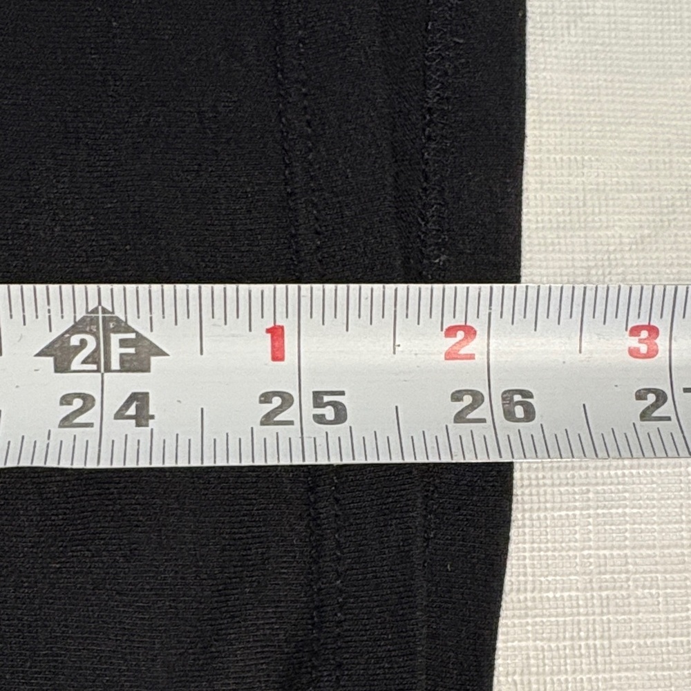 Wilfred Black Scoop Neck Tee Soft Casual Pocket T-Shirt Minimal Summer Top - Picture 7 of 7